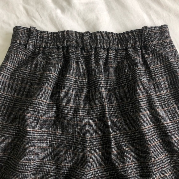 Zara plaid pants. Size XS. - Picture 4 of 5